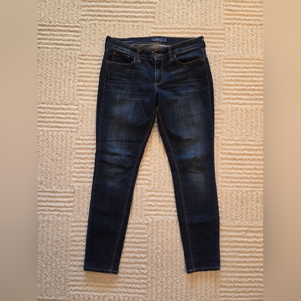 Womens Lucky Brand Carlie Skinny Jeans, Size 10/30